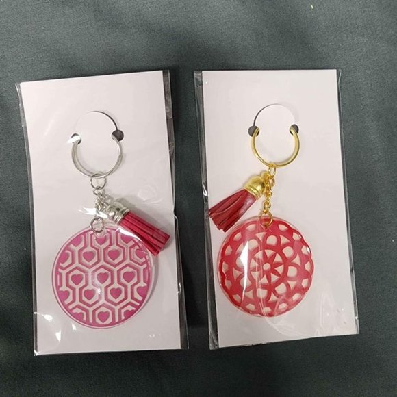 Variety of Custom Made Keychains; Made by Local Vendor - Picture 6 of 7